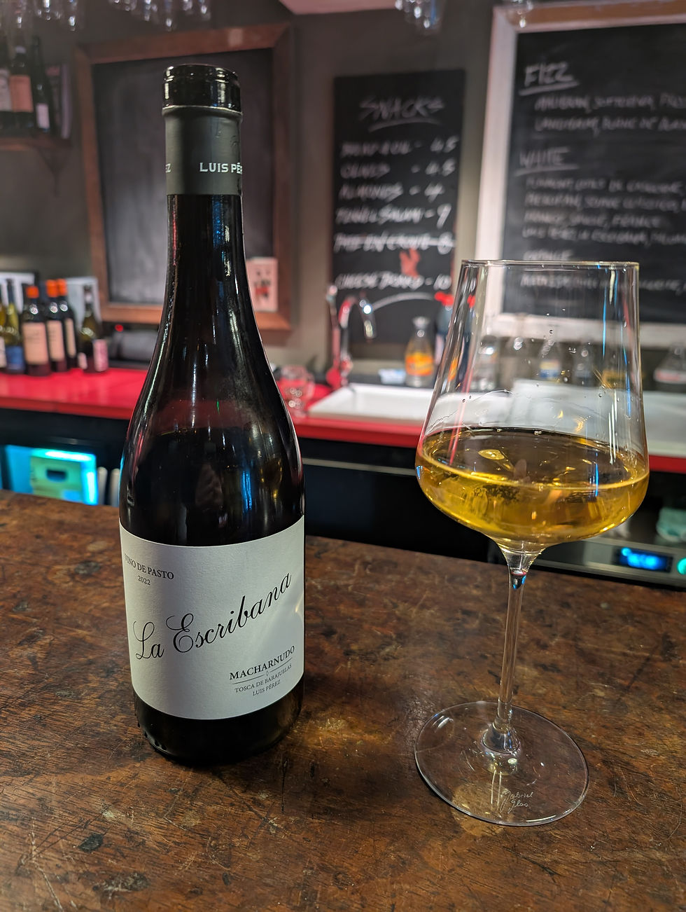 La Escribana, available in all good local wine bars (or it really should be)
