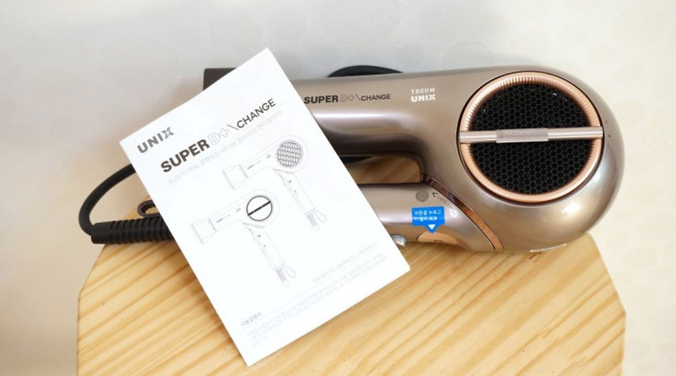 縮圖：韓國 UNIX 1800W 可折疊式離子風筒 UN-A6010