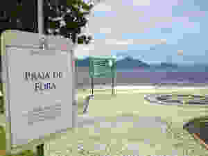 O local de desembarque do fundador da cidade, Estácio de Sá, no século 16 ( Foto: Sonaira D' Ávila)