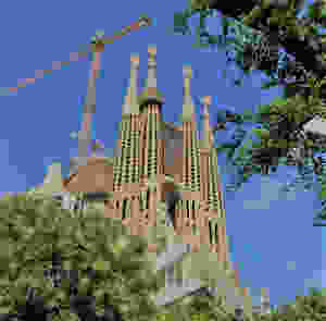 A Sagrada Família em Barcelona