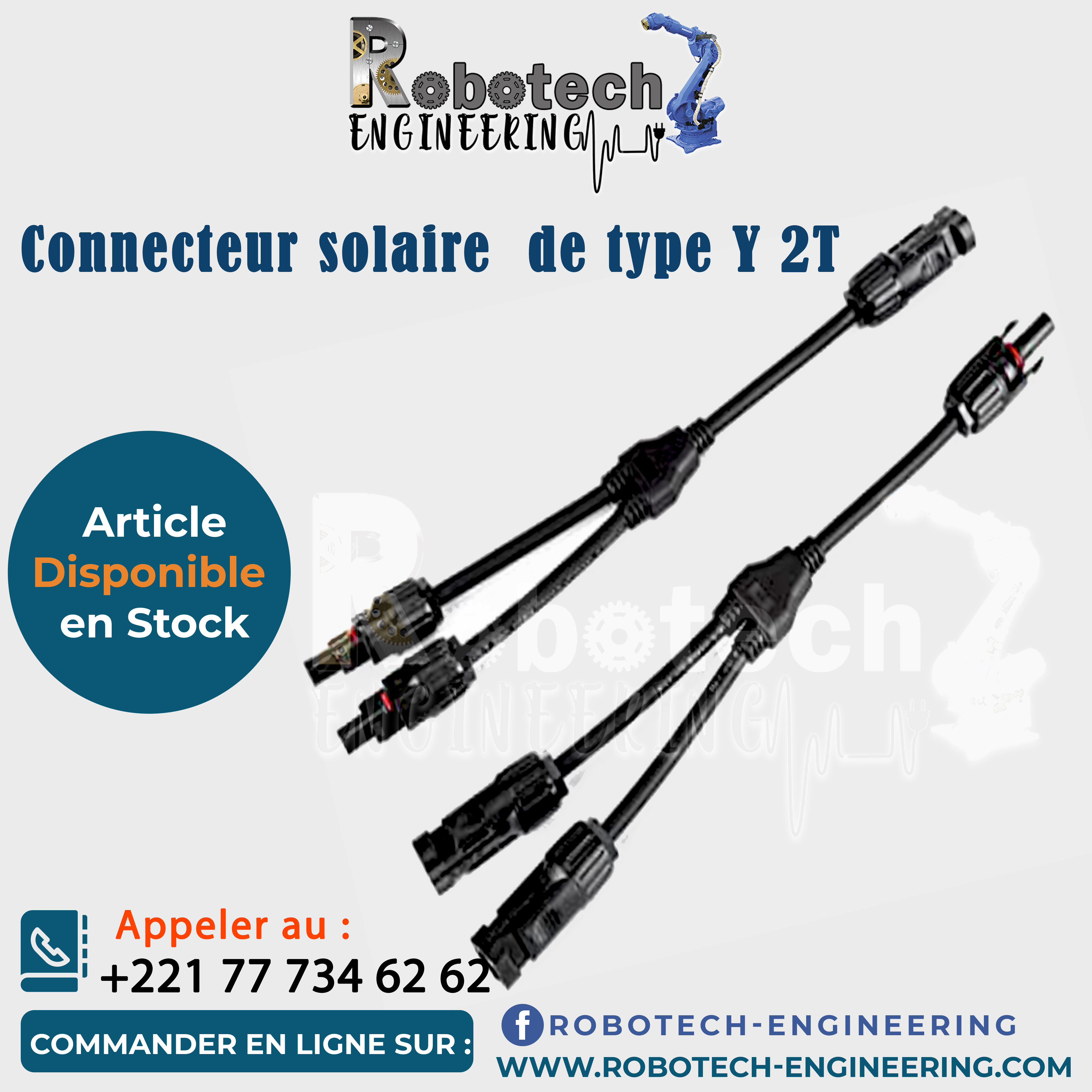 Connecteur solaire de type Y 2T