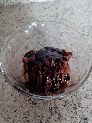 Sorvete de Chocolate Cremosinho sem leite,sem ovo,sem glúten e sem soja