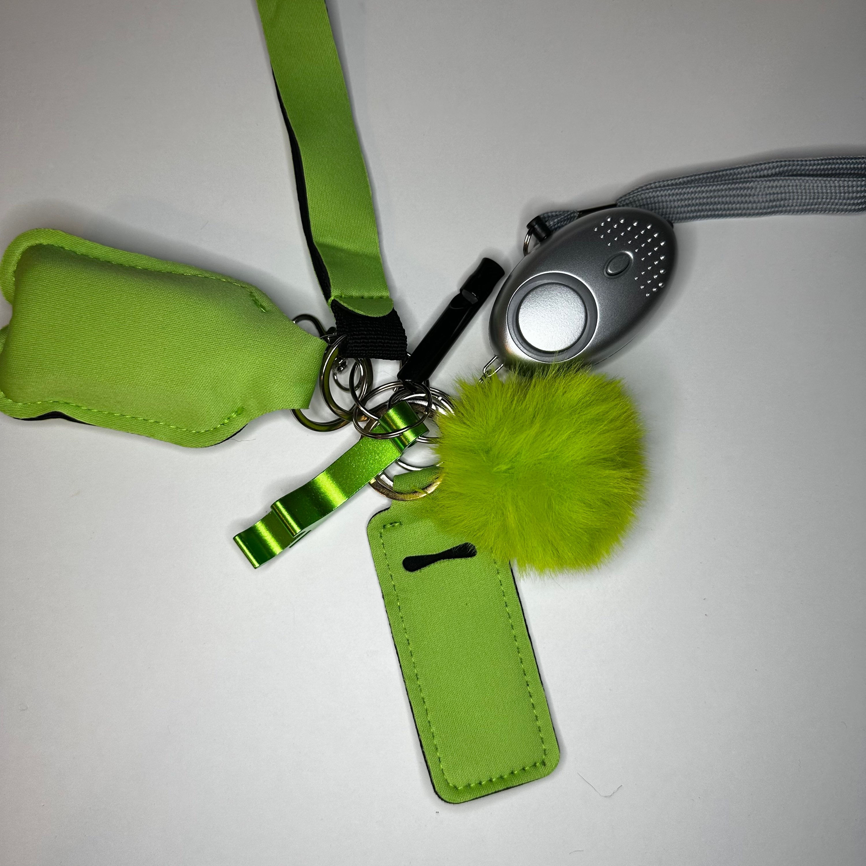 Green Self Defense Keychain 