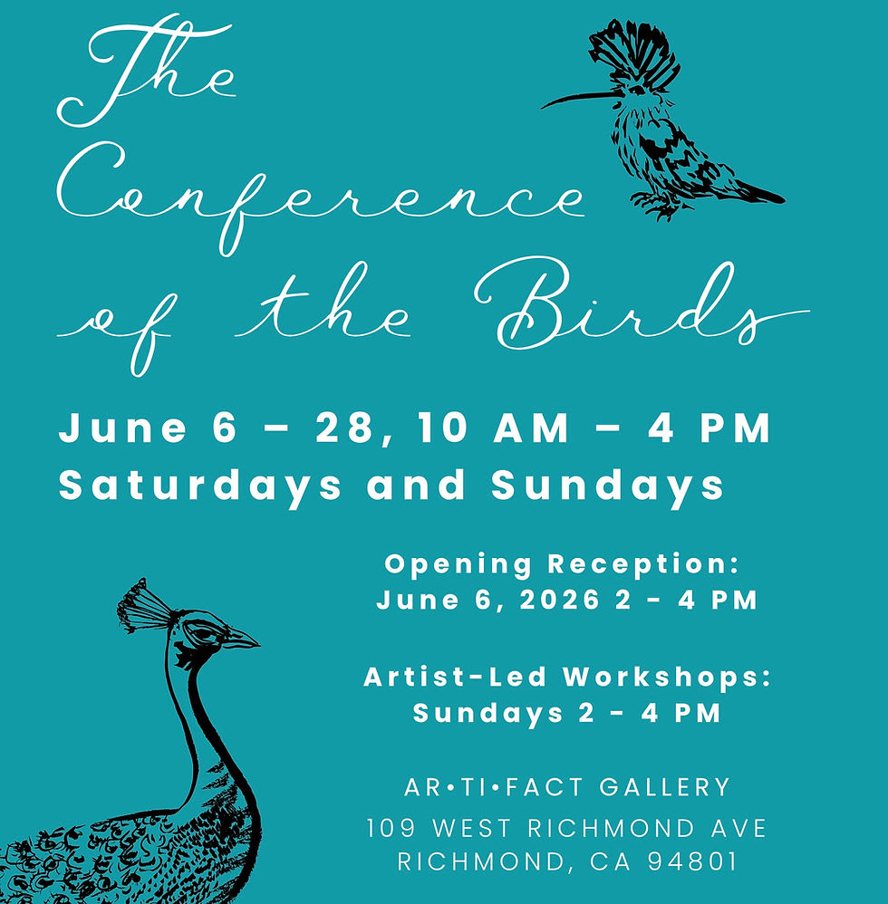 OPENING RECEPTION "The Conference of Birds"