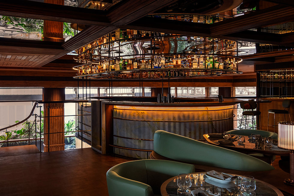 Muro Mezz: More than just a late-night spot. Bold Thai and Cantonese bites meet creative mixology.