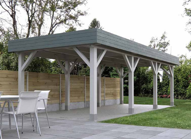 Pergola bois design pour terrasse extérieure