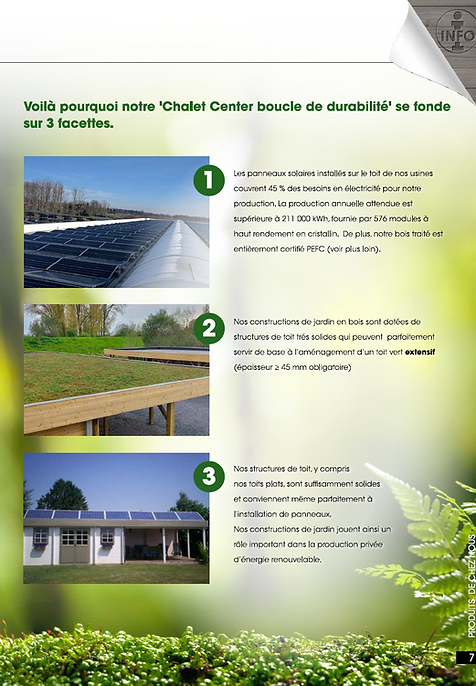 Construction bois écologique et durable avec panneaux solaires