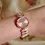Thumbnail: Rose Gold Elegant Bracelet Watch for Women SW-RG01