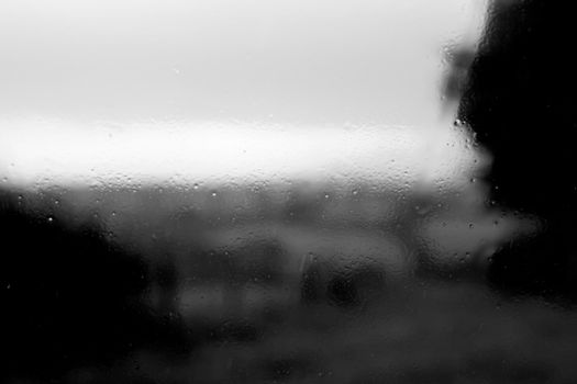 Matière noire paysage pluie 1