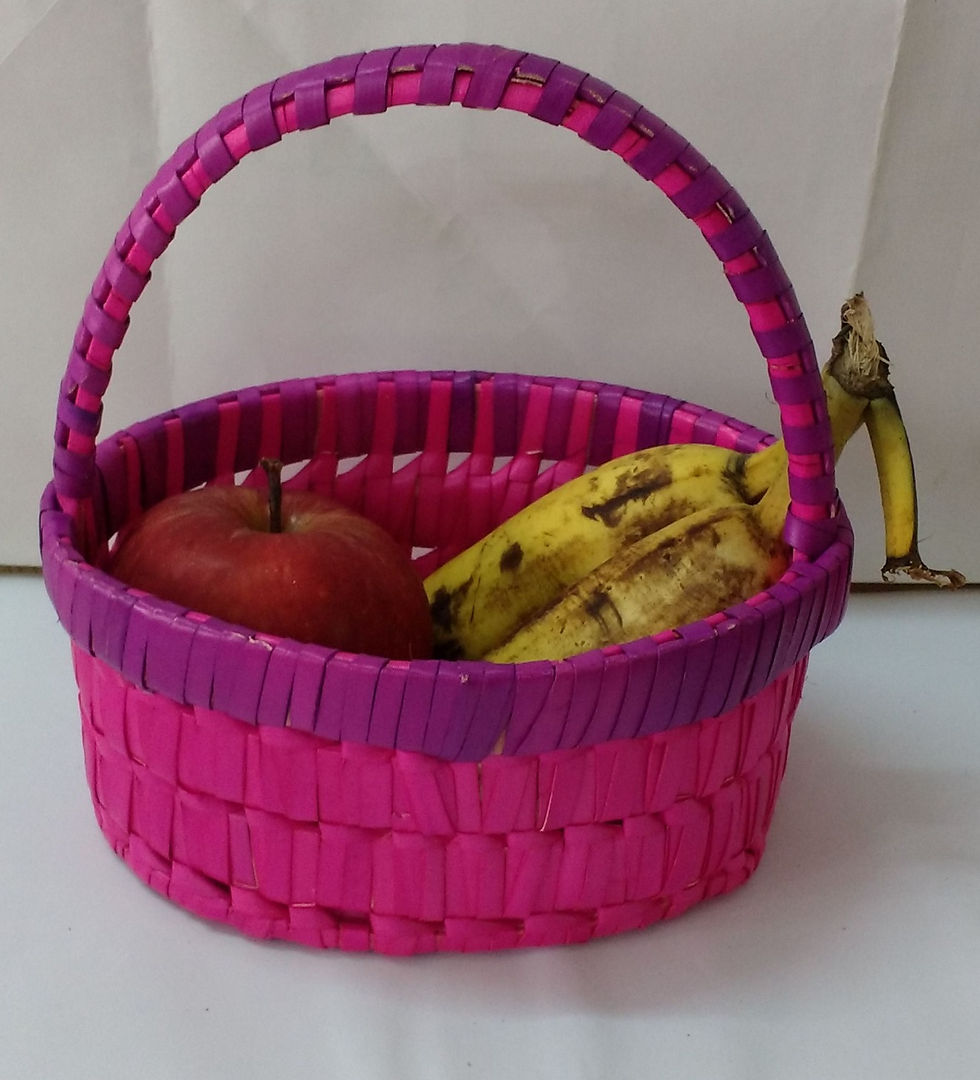 6"x 4"x 3" Single Handle Basket