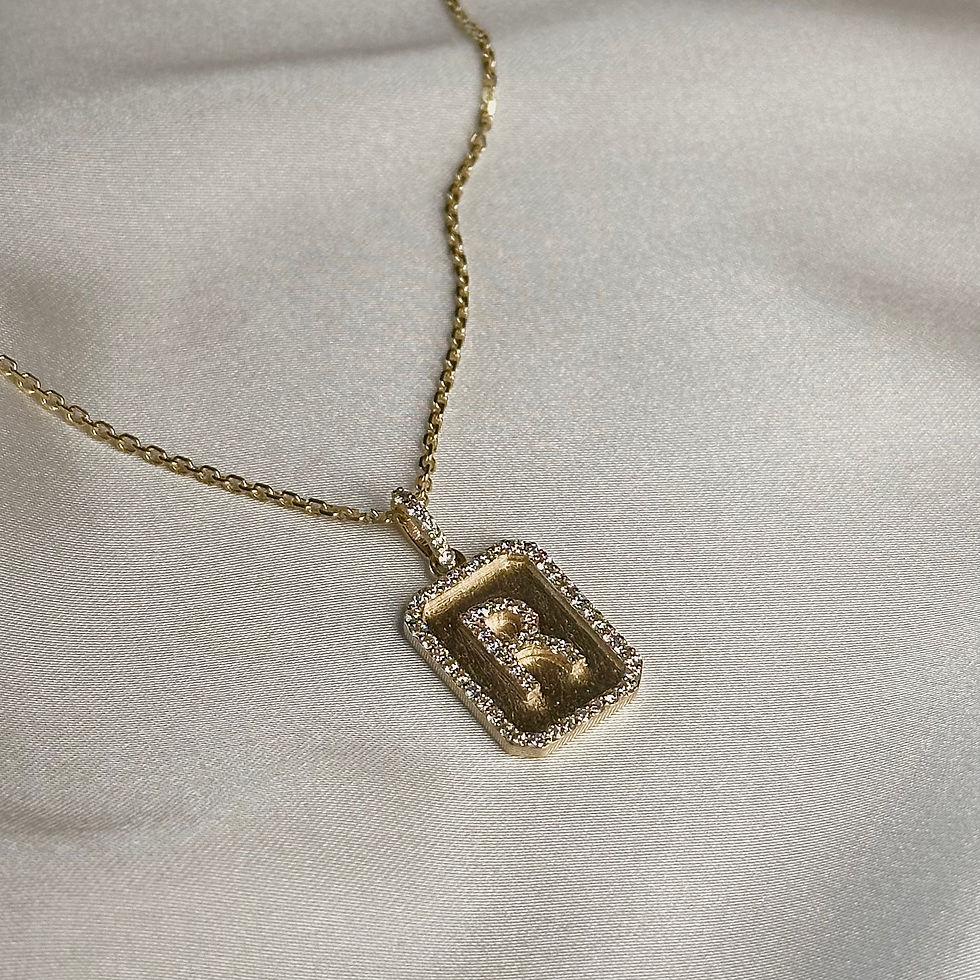 תמונה ממוזערת: תליון Signet משובץ