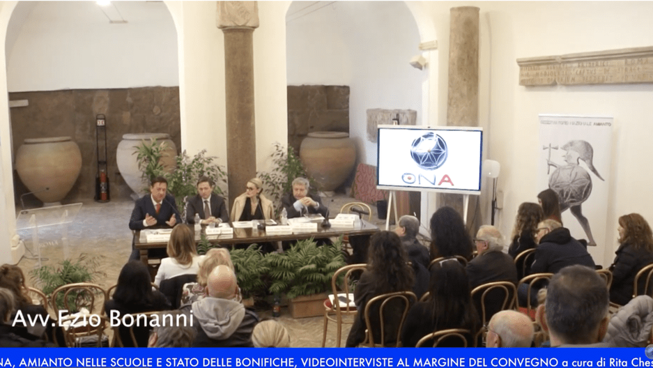 Convegno ONA, amianto nelle scuole di Roma (VIDEO)