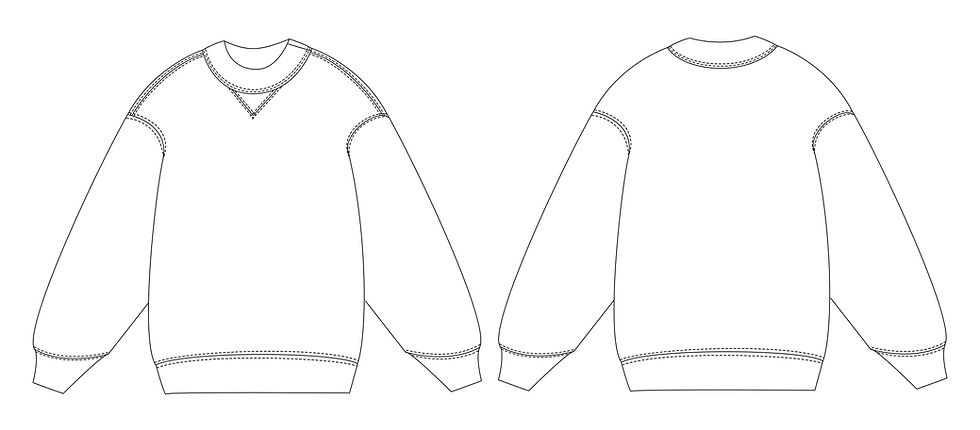 Miniatura: Crewneck 90's - creme