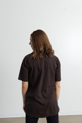 High Standards Varsity Tee - Dark Chocolate | Low Maintenance