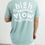 Thumbnail: HSLM Heart Tee - Heather Mint