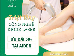 Liệu trình triệt lông vĩnh viễn nữ giảm 50%