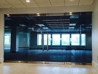 normans glass aluminum glass window offi