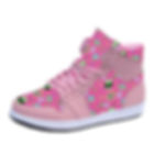 TENIS UFO ROSA ALIENS Y ESPACIO EXTERIOR BOTA HI TOP