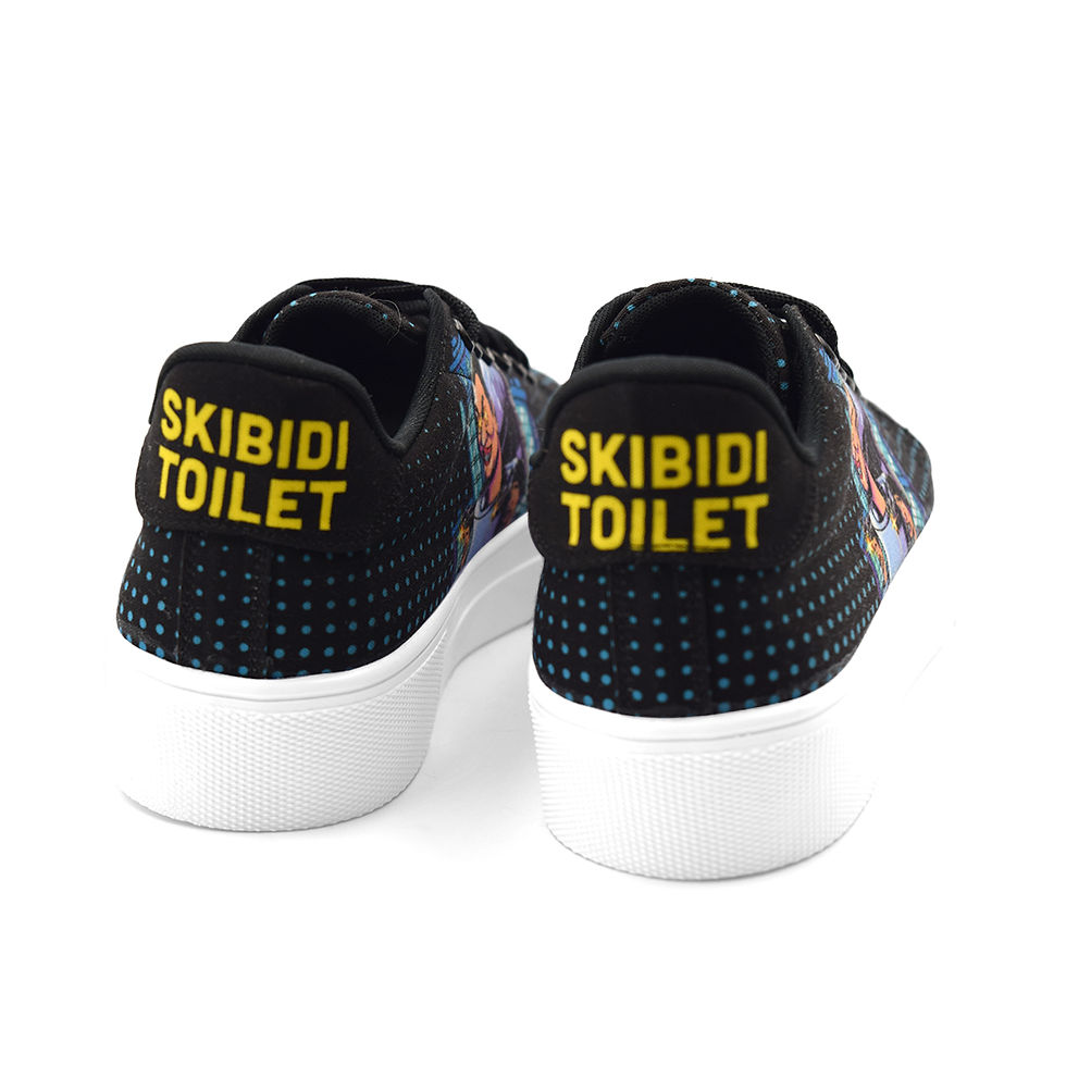 Miniatura: TENIS SKIBIDI TOILET NEGRO SERIE AGUJETA