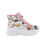 Miniatura: Tenis de Gatitos Hello Blanco Allover Bota Chunky