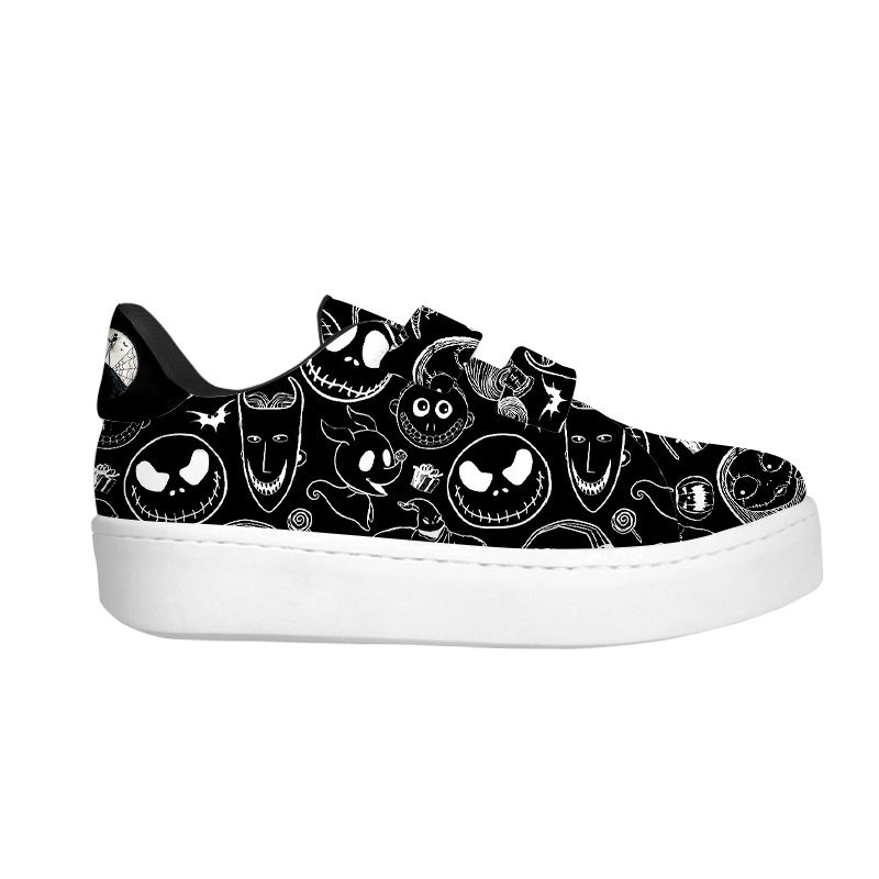TENIS PERSONAJES THE NIGHTMARE BEFORE CHRISTMAS VELCRO