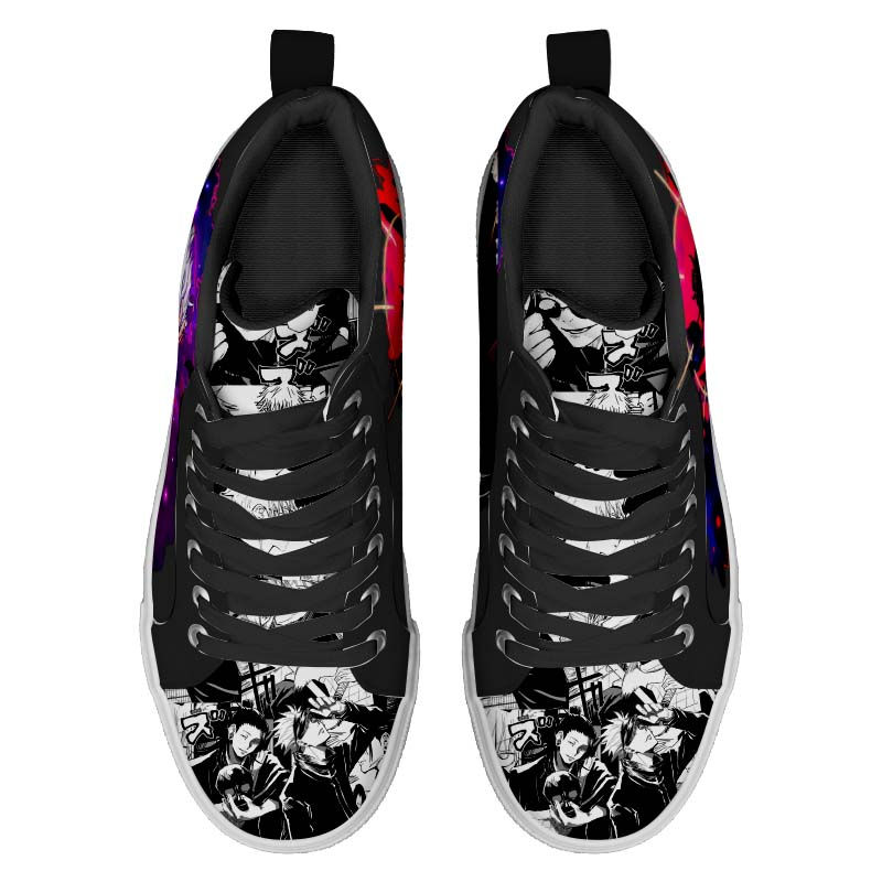 Miniatura: TENIS SATORU Y SUGURU NEGRO JUJUTSU KAISEN ANIME BOTITA