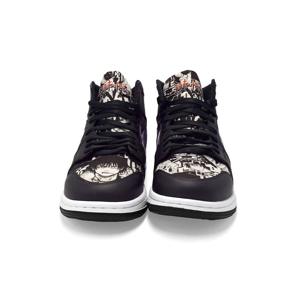 Miniatura: Tenis de Toji Fushiguro Negro Jujutsu Kaisen Bota Hi Top