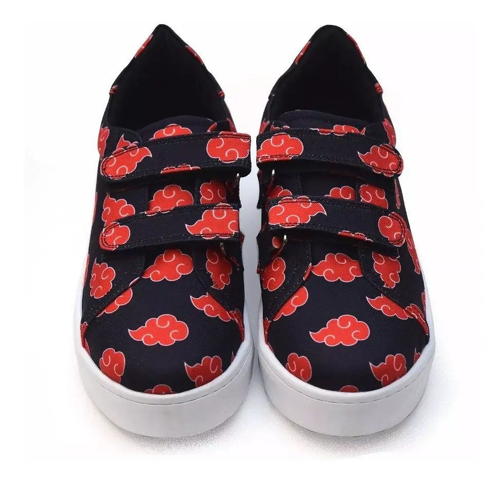 Miniatura: TENIS AKATSUKI NUBES NARUTO ANIME VELCRO