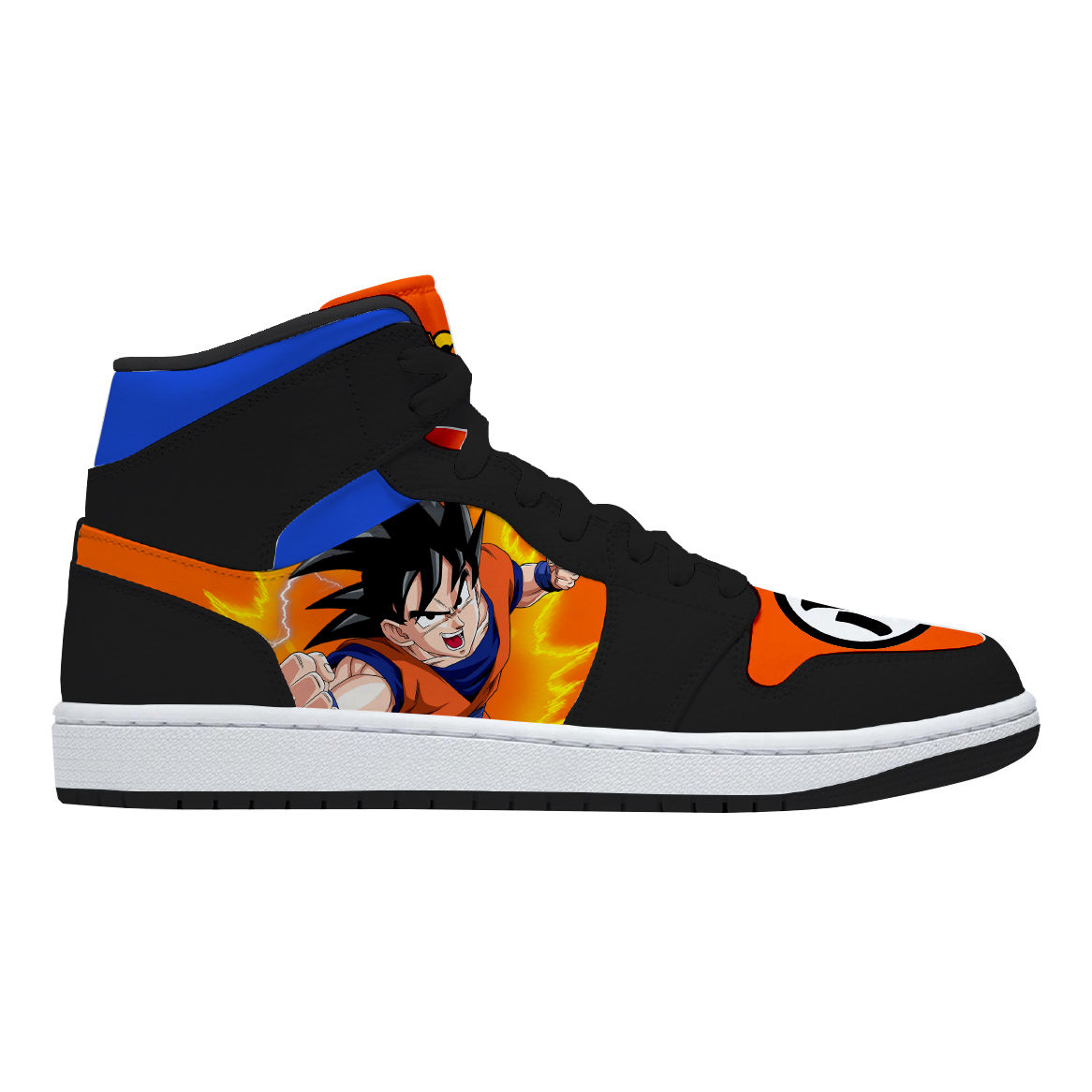 Tenis de Goku Z Negros Dragon Ball Bota High Top