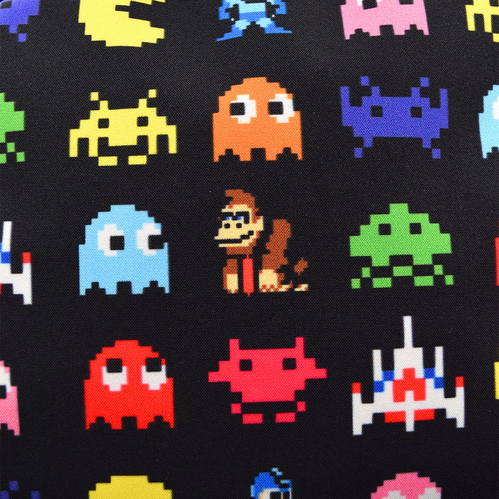 Miniatura: Mochila Pixel Art de Videojuegos Retro Escolar