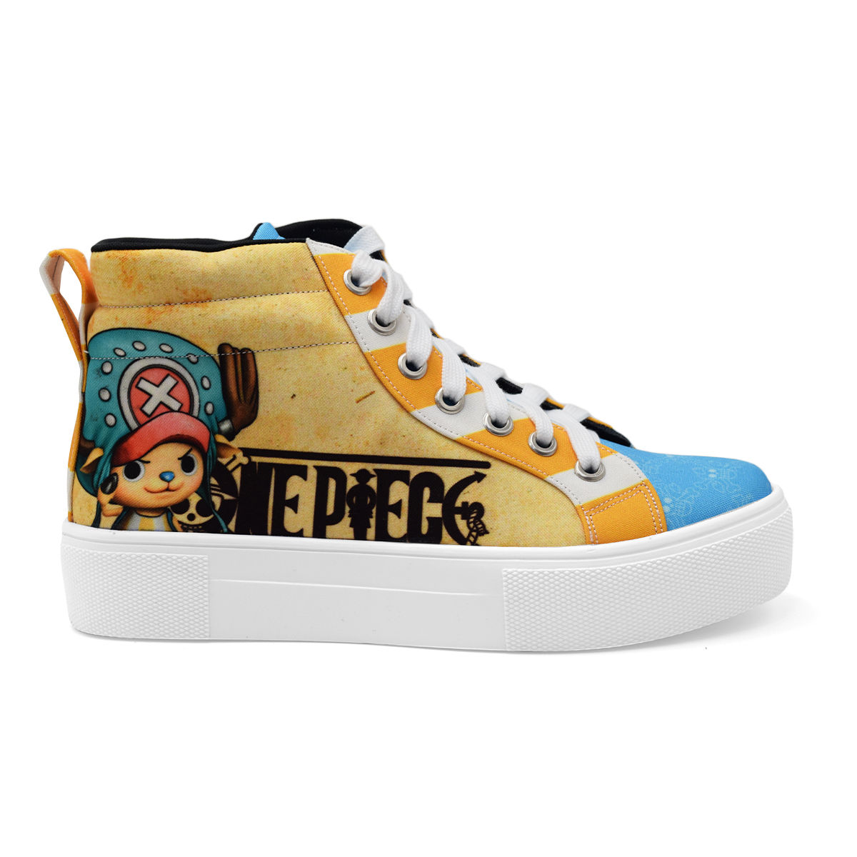 TENIS TONY TONY CHOPPER ONE PIECE ANIME AZUL BOTITA