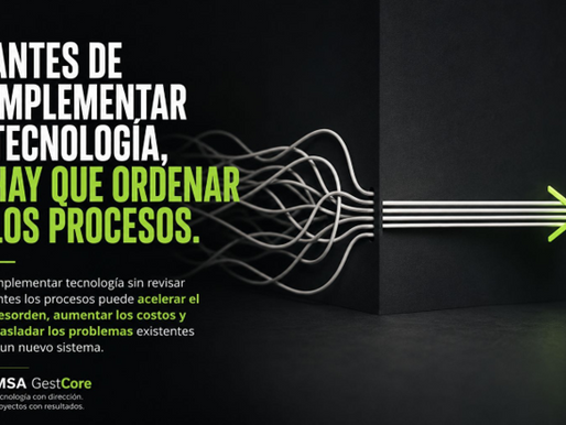 Antes de digitalizar, mejore el proceso