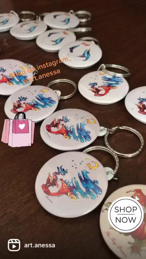 Küçük resim: Vatoz tasarımlı hafif art.anessa anahtarlık (44 mm)