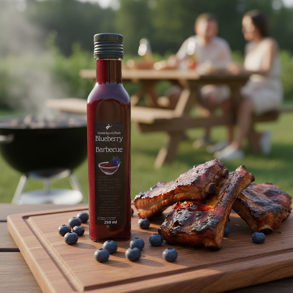 Salsa Barbecue ai Mirtilli Artigianale | Azienda Agricola Prada