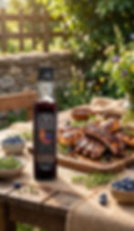 salsa barbecue ai mirtilli artigianale | azienda agricola prada