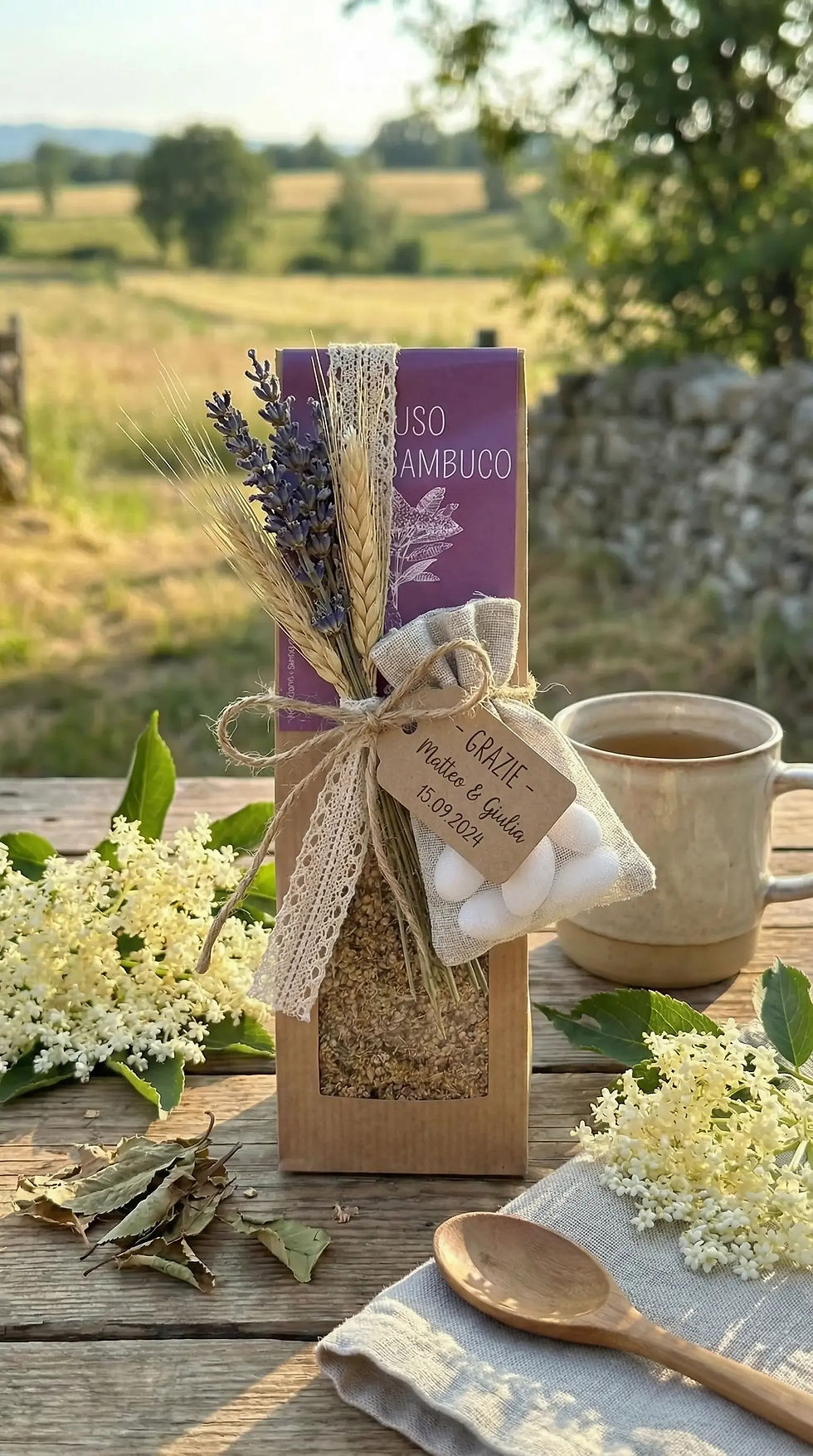 bomboniera gastronomica tisana