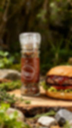 Macinino di spezie speciali per hamburger con mix di aglio, cipolla e origano - Azienda Agricola Prada.