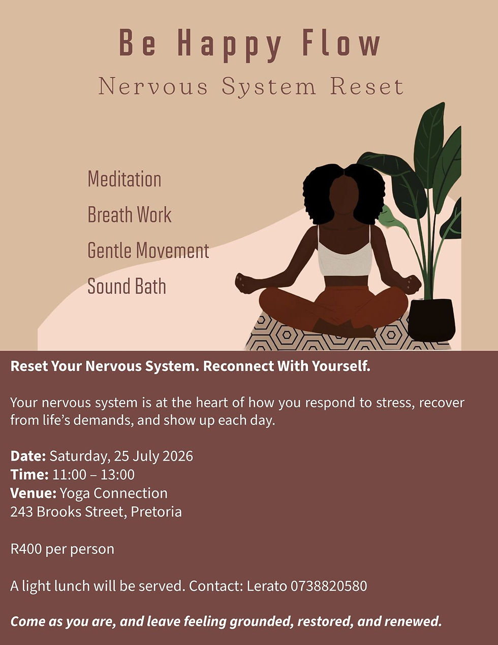 Nervous System Reset