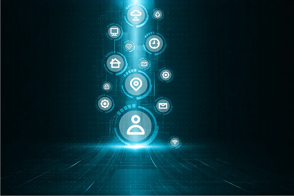 Omnichannel pharma engagement graphic