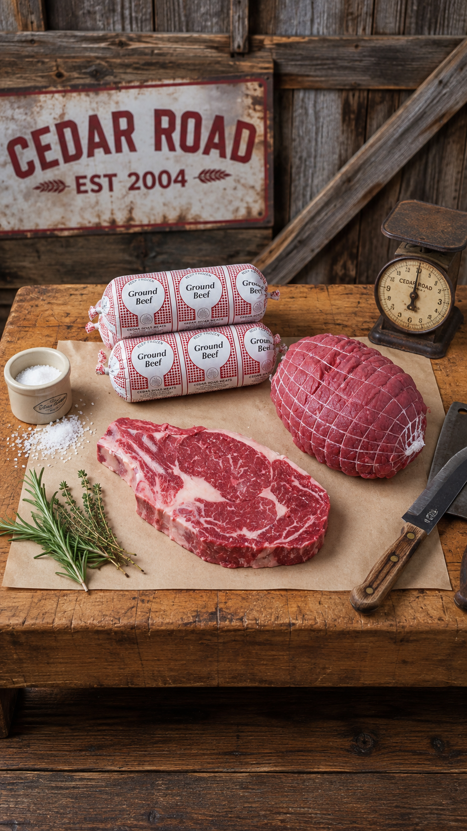 Rustic Cedar Road Butcher Shop Still Life.png