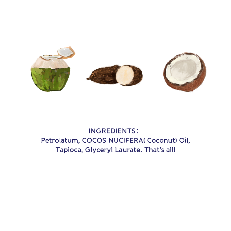 BEBEBALM BYE DRY FULL INGREDIENTS EN