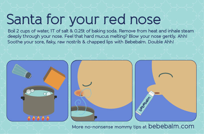 Unclog stuffy nose without medicine
