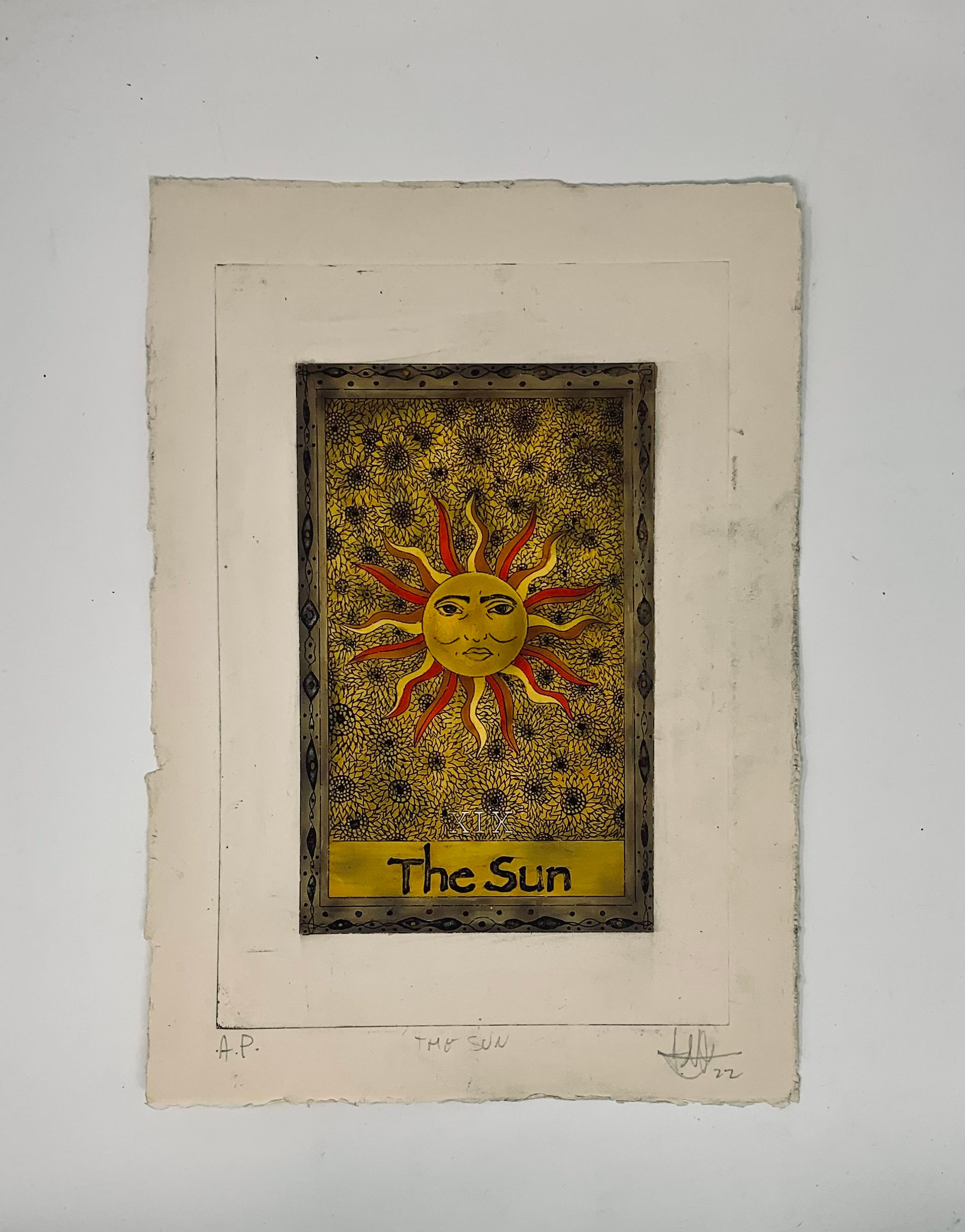 The Sun-Tarot deck series
