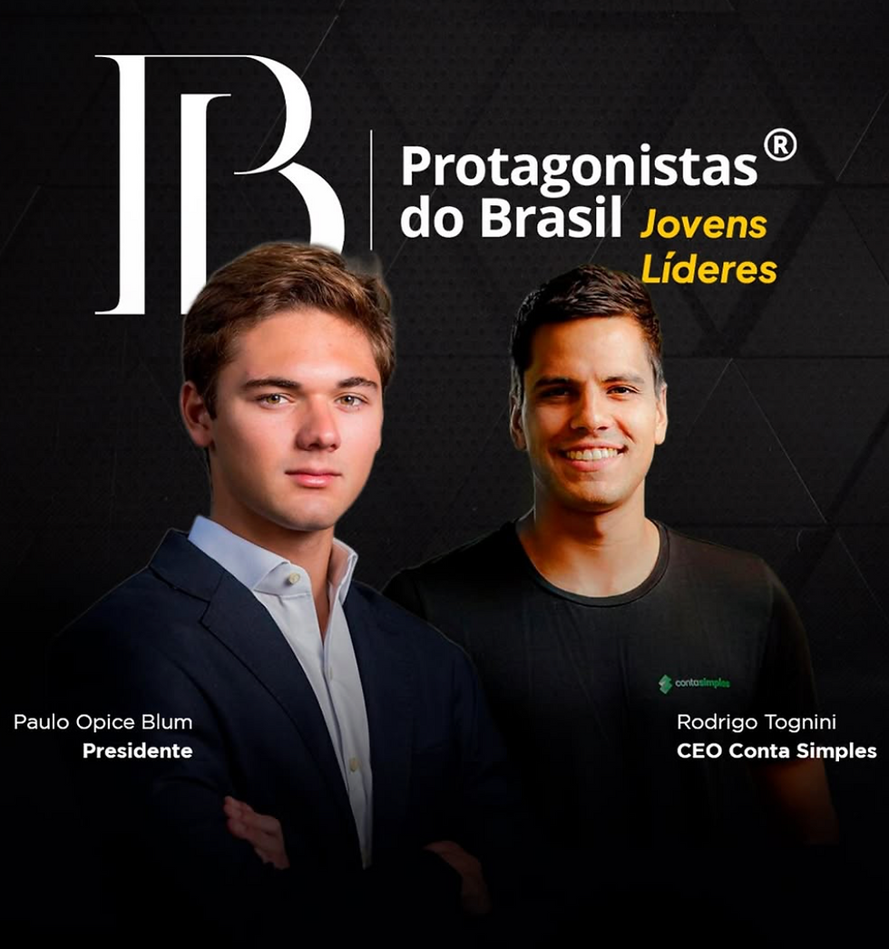 Protagonistas Jovens Mentorship | Rodrigo Tognini - CEO da Conta Simples