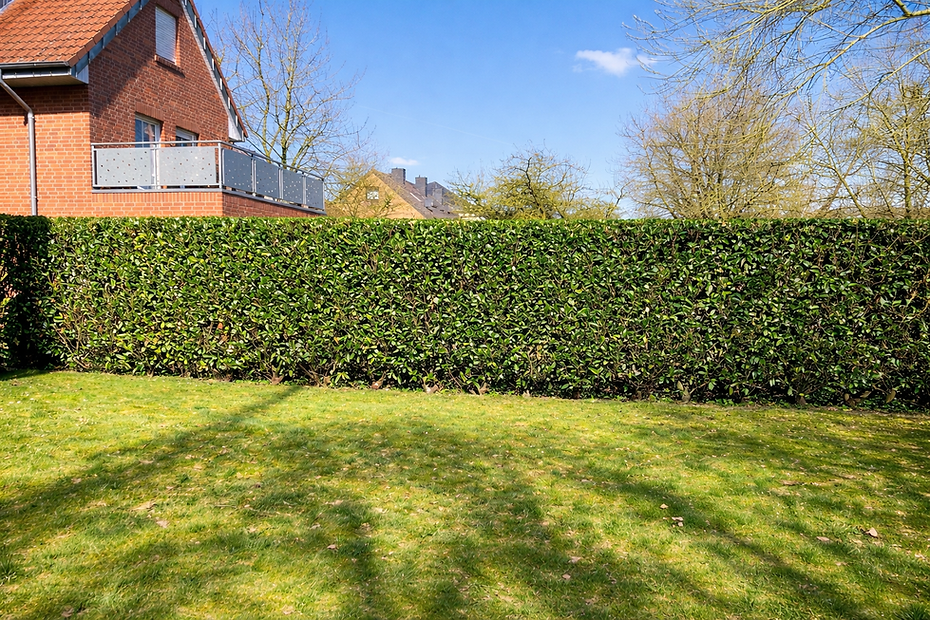 Grüne Hecke mit geschnittenen Blättern.png