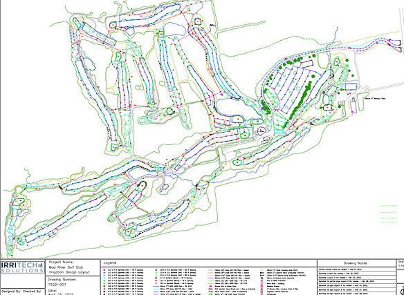 Irrigation Master Plan - Mad River Golf Club