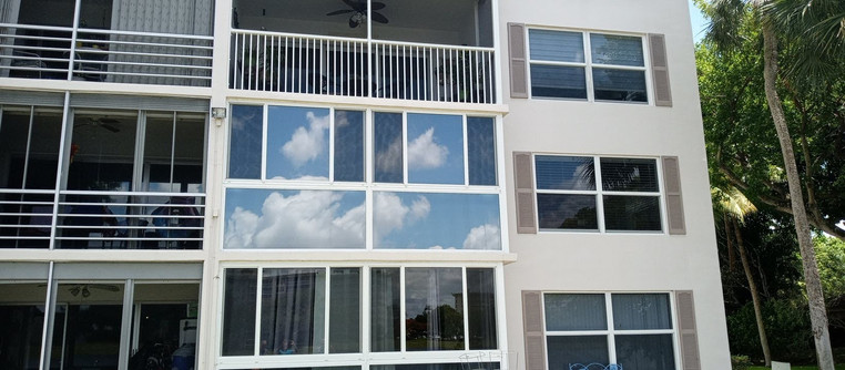 Tint on an apartment home