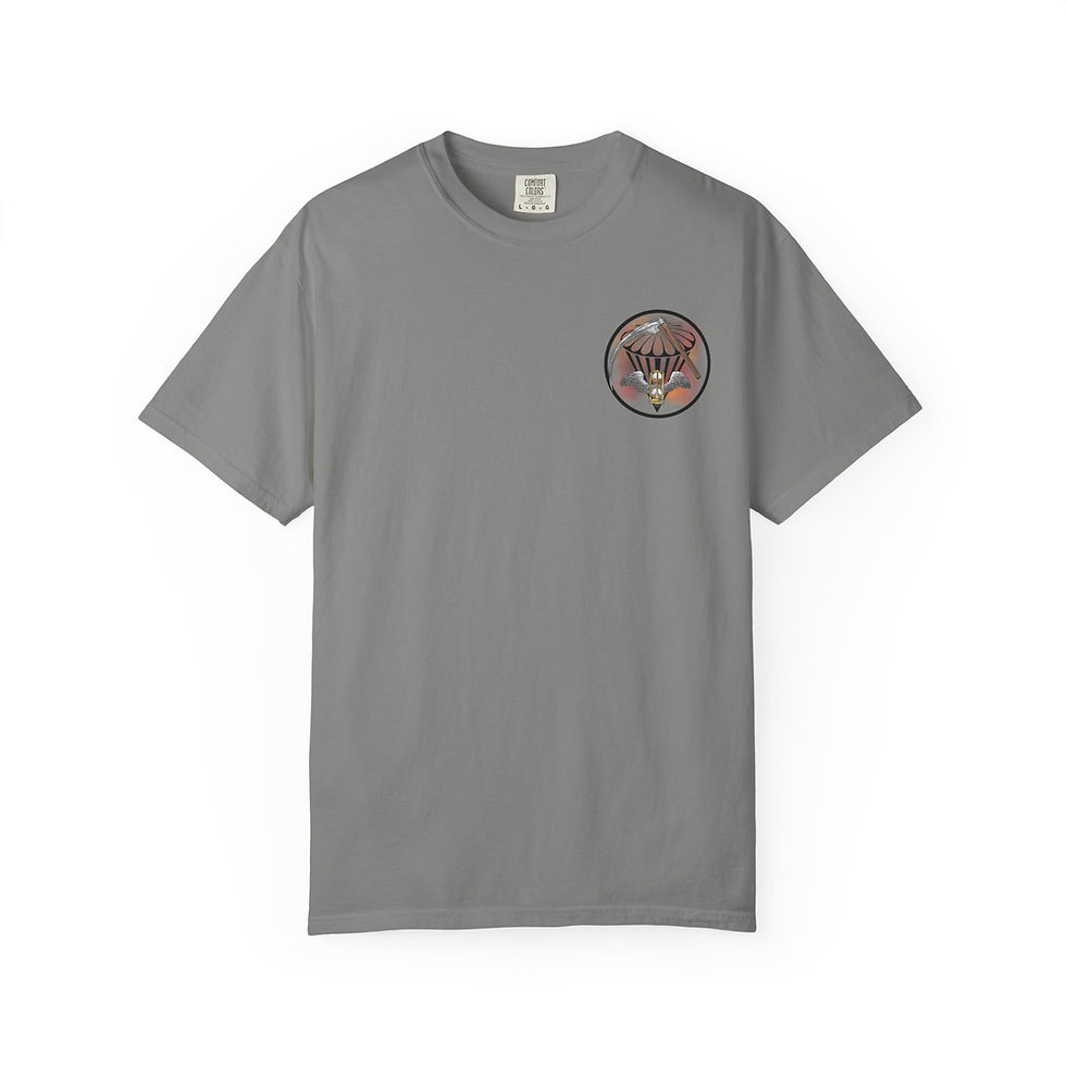 Thumbnail: Momento Mori Life v Death Unisex Garment-Dyed T-shirt