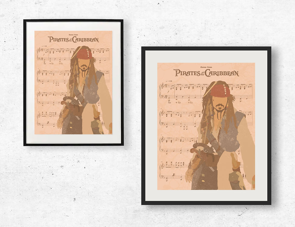 Thumbnail: Jack Sparrow - Pirates of the Caribbean - Theme Tune Sheet Music