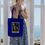 Thumbnail: Visit London By Tardis - Doctor Who Tote Bag - Royal Blue